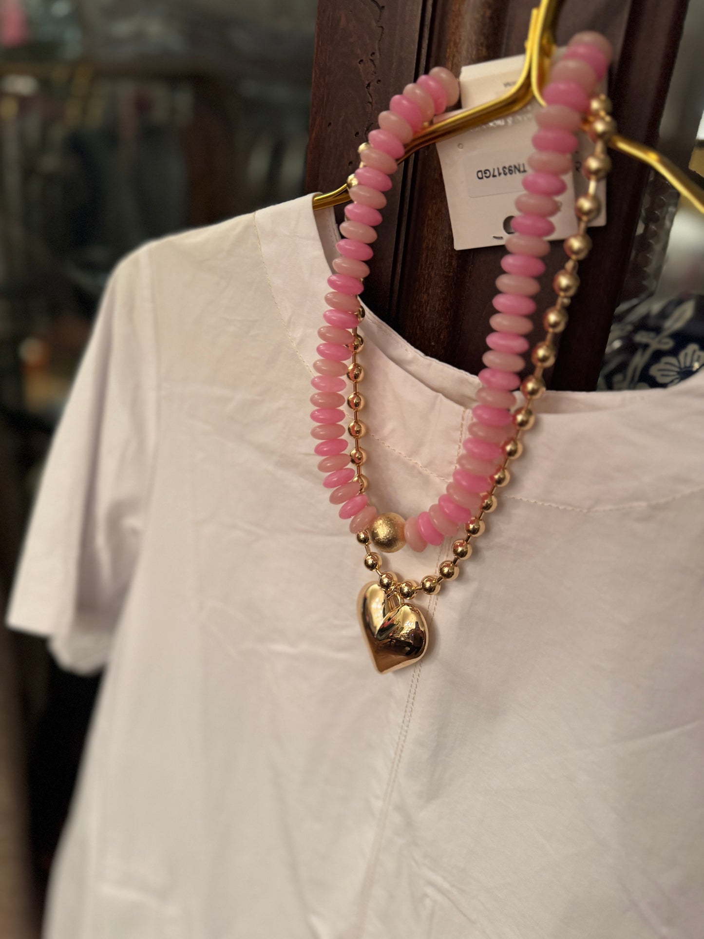 Bubble Heart Necklace