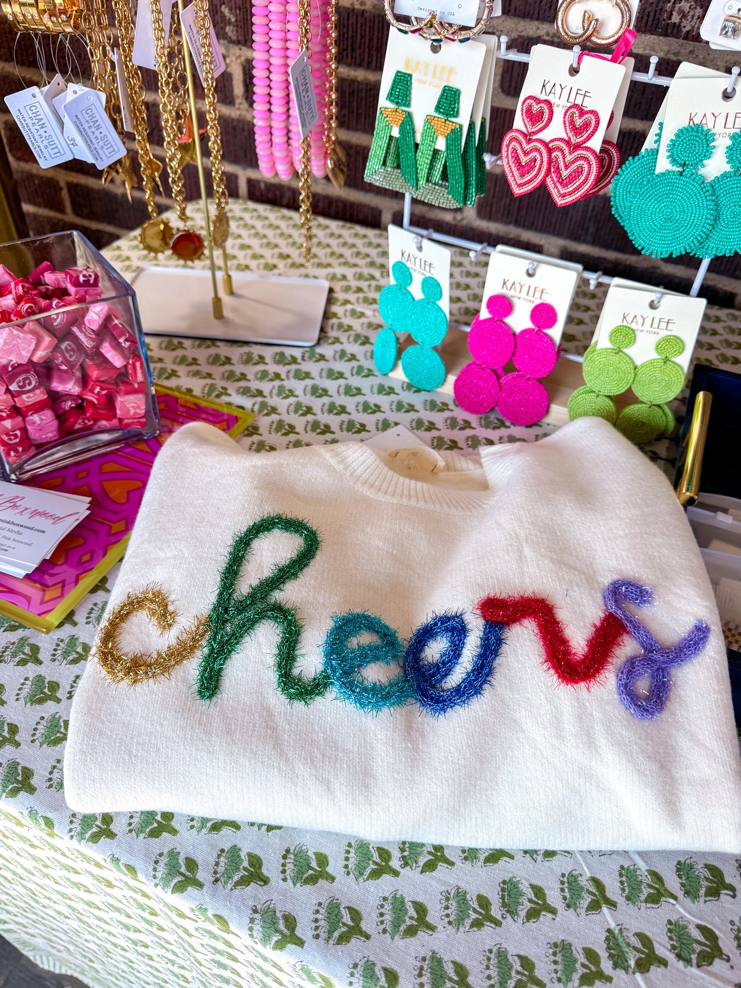 Cheers Knit Sweater