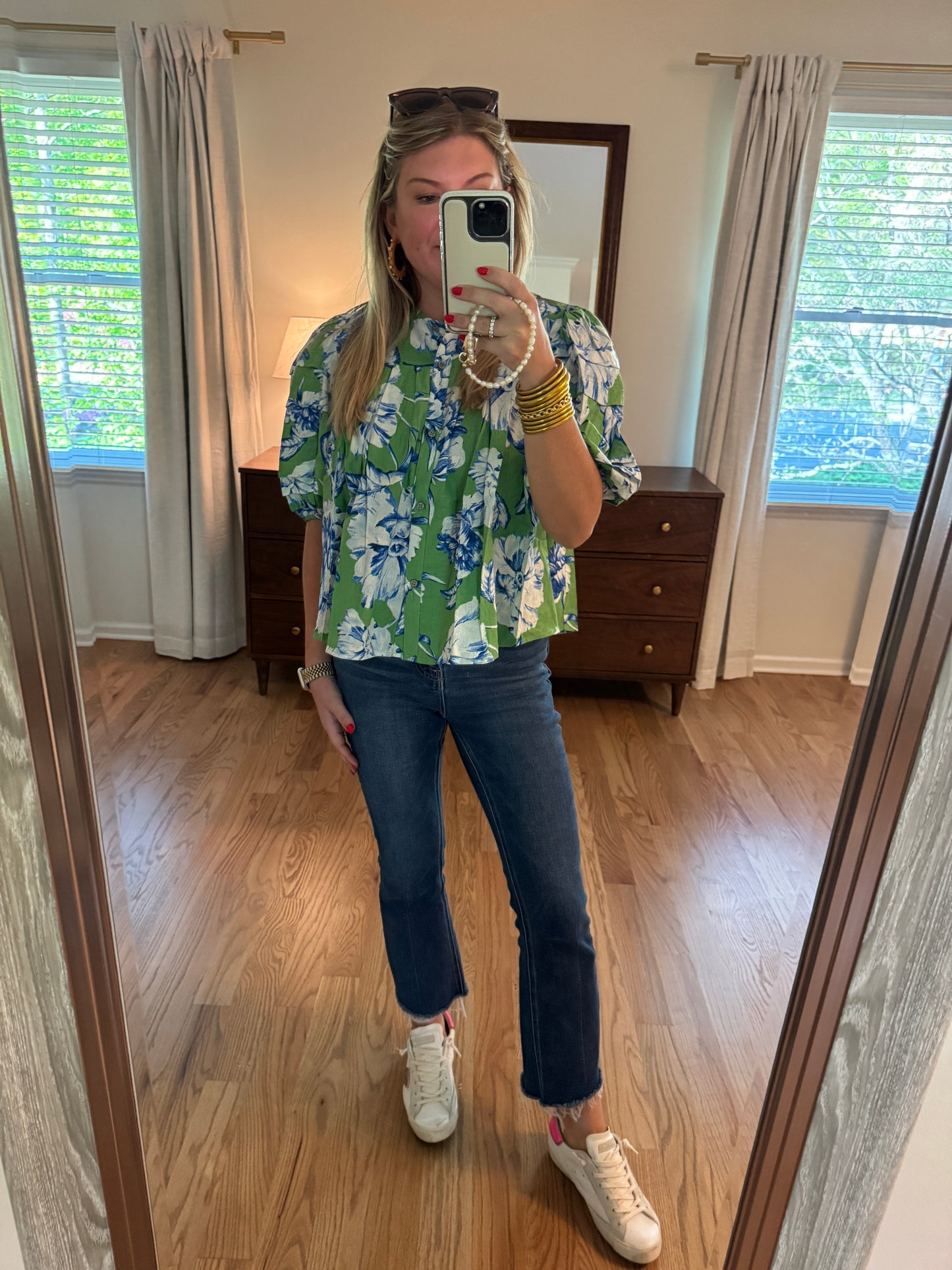 The Capri Bloom Top
