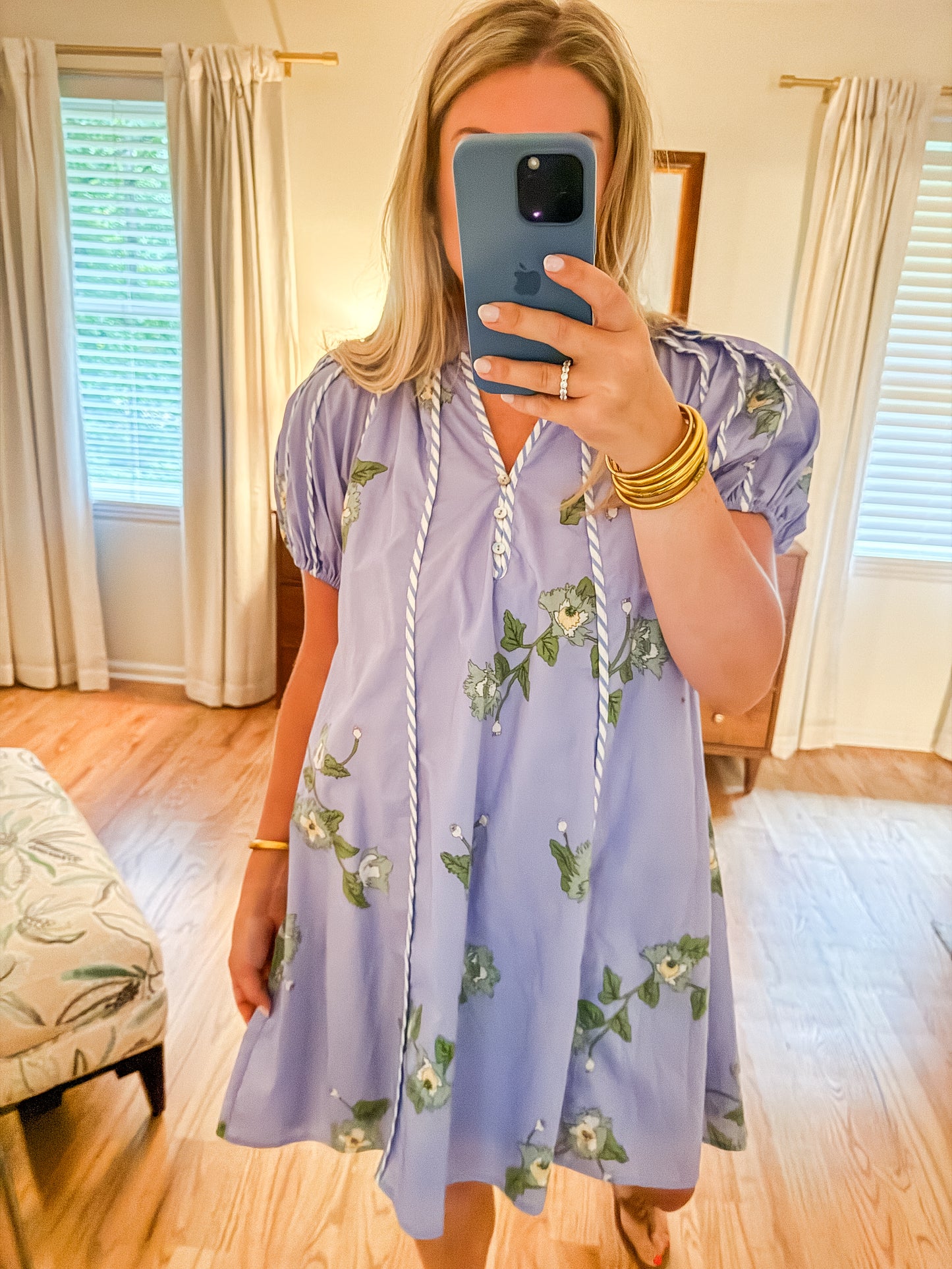 Floral Swing Mini Dress