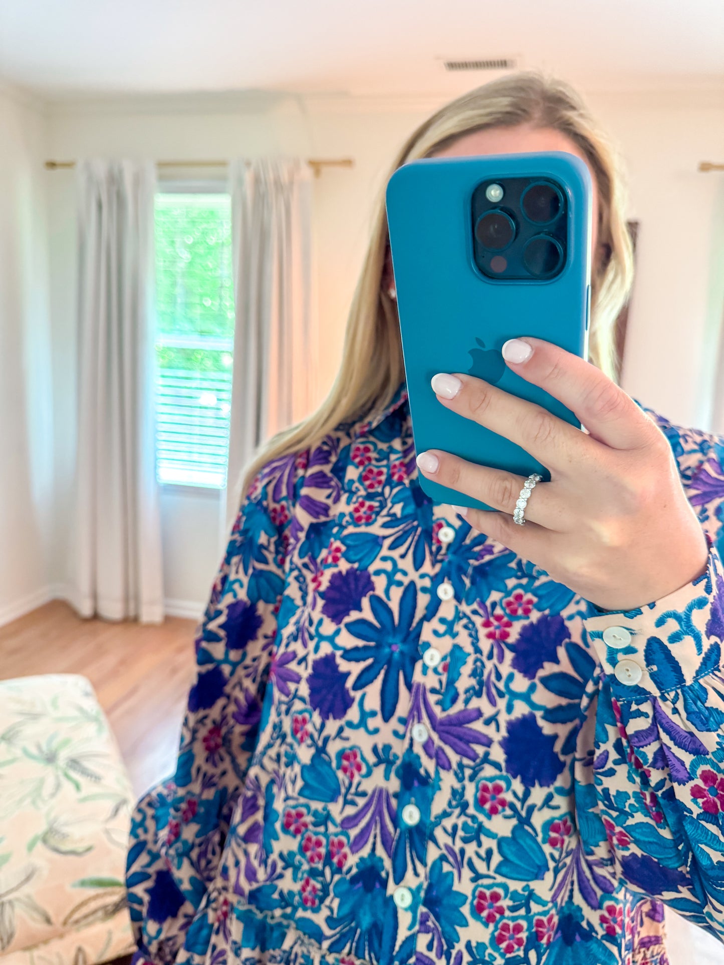 Rio Mar Puff Sleeve Dress