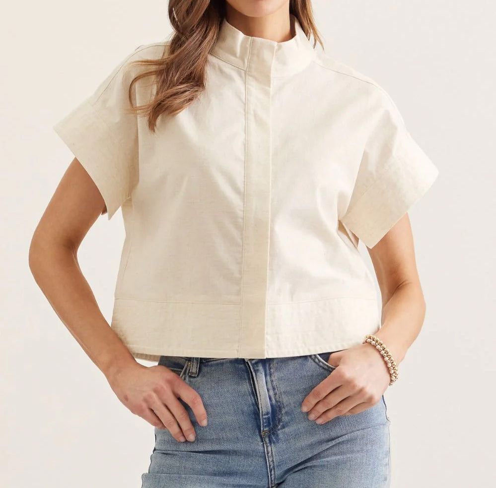 Sophia Top - Linen