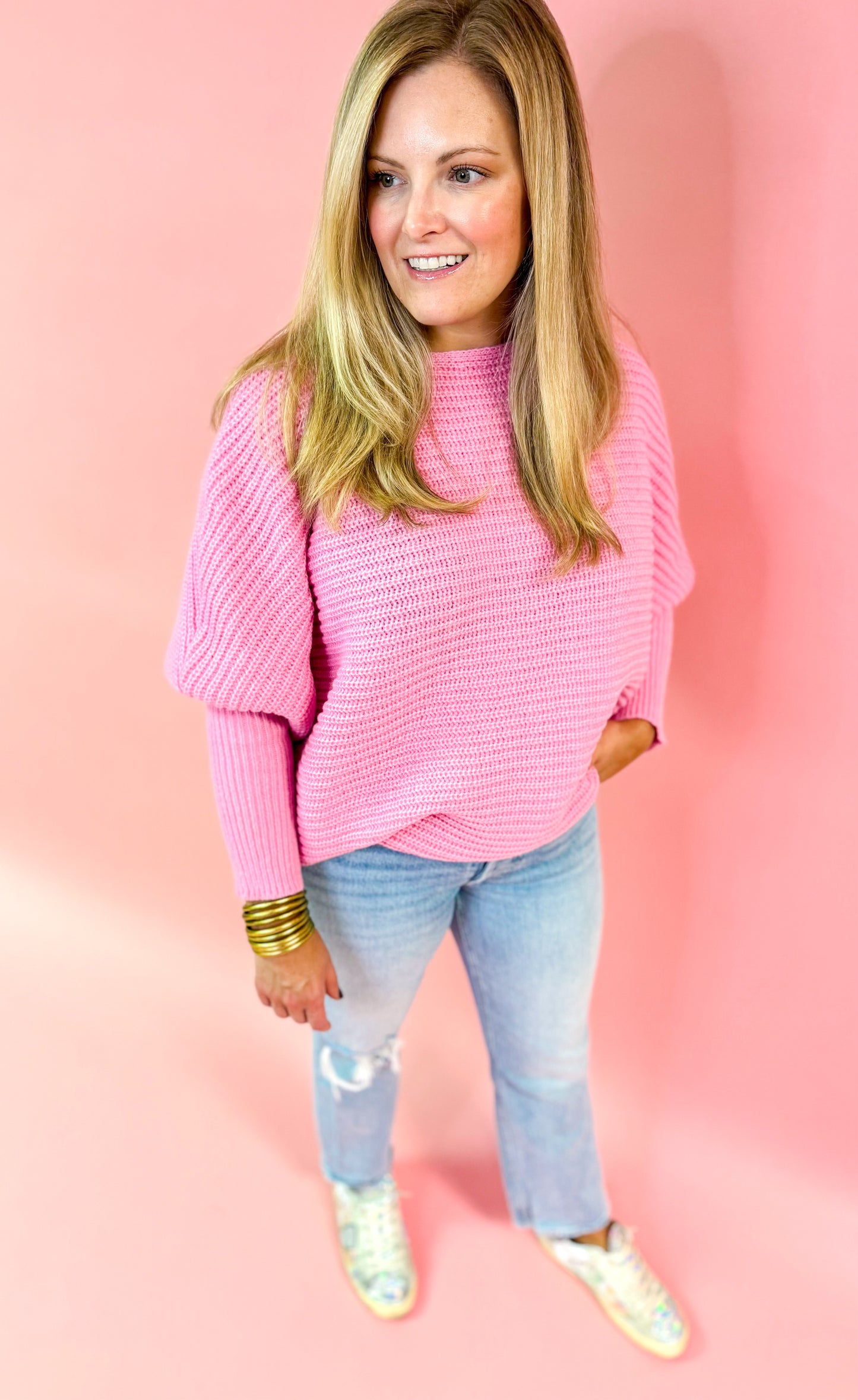 Crochet Knit Sweater