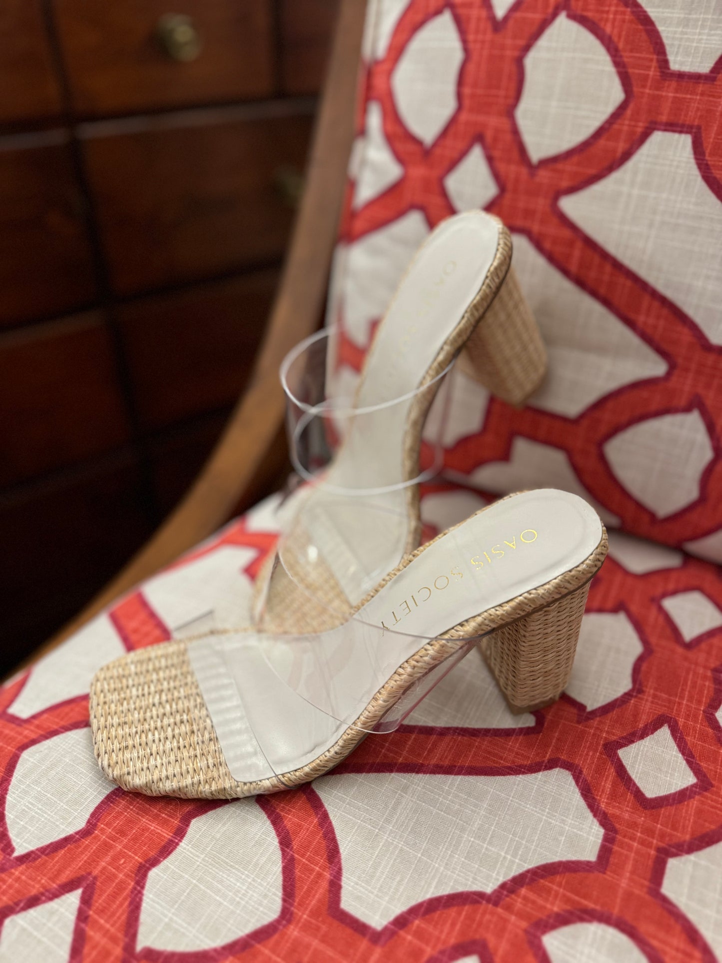 Go-To Rattan Heel