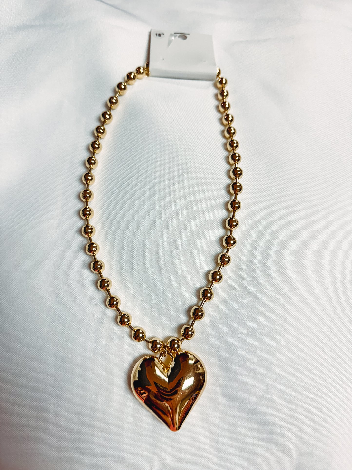 Bubble Heart Necklace