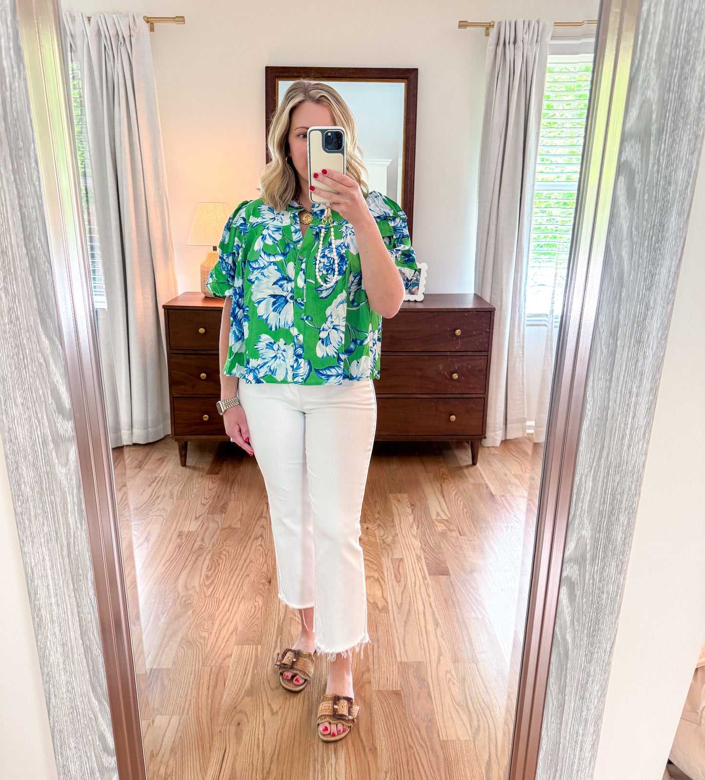 The Capri Bloom Top