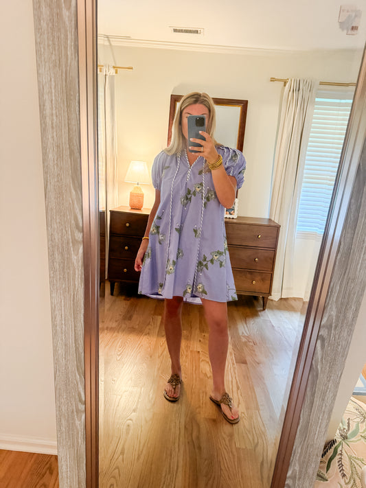 Floral Swing Mini Dress