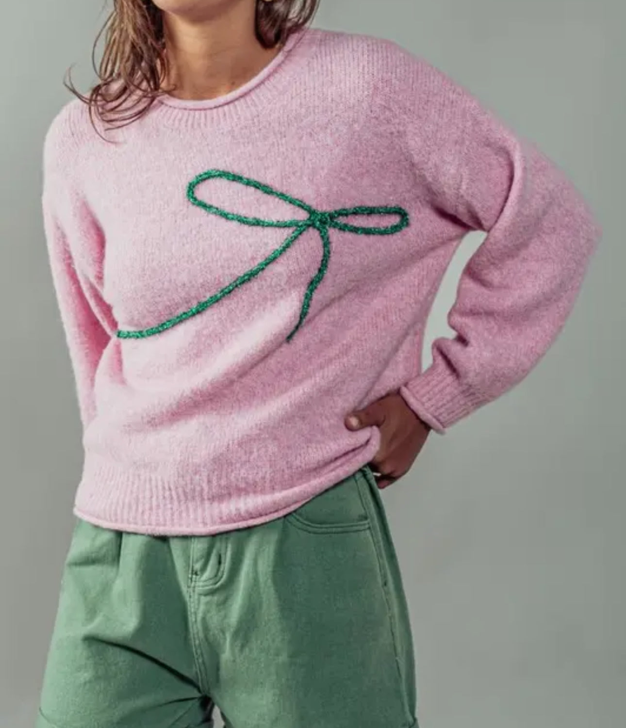 Bow Knit Sweater