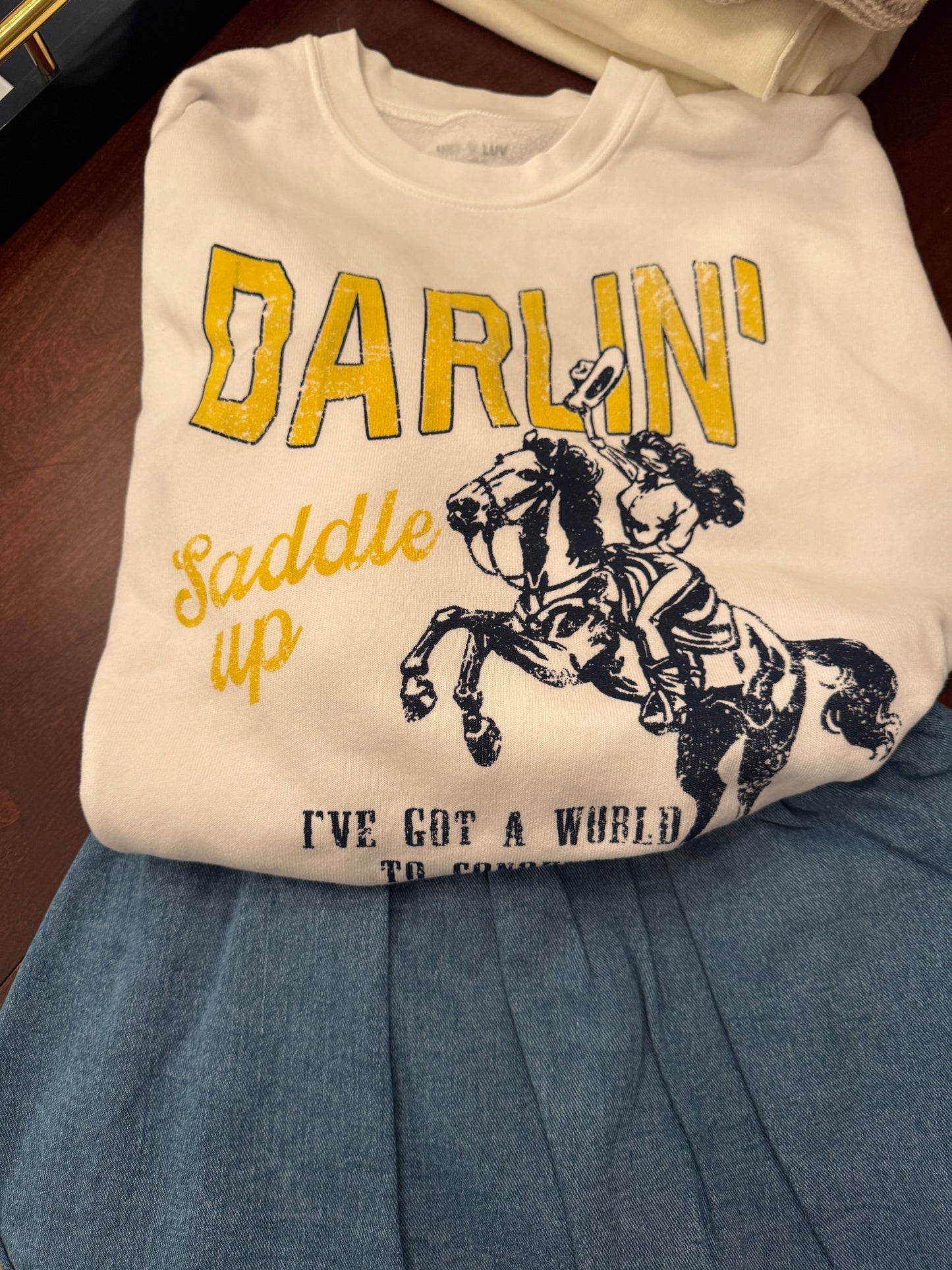 Saddle Up Mineral Sweatshirt