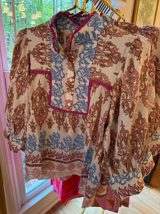 The Button Blossom Top