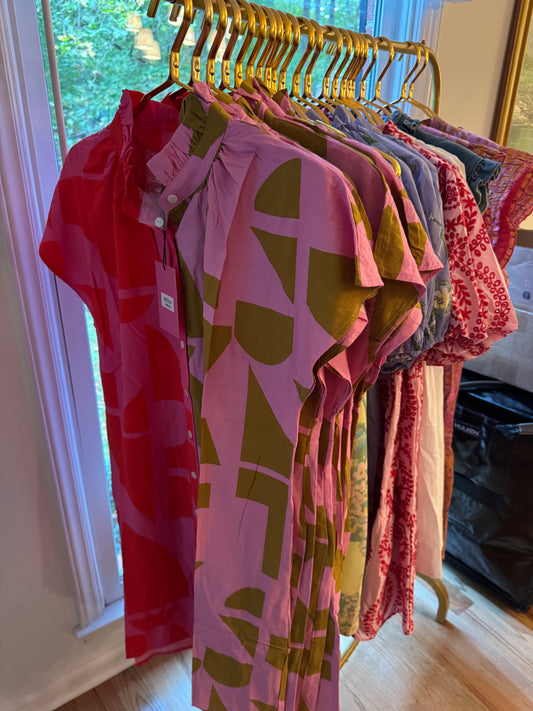 Color Block Shift Dress