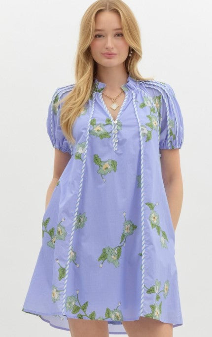 Floral Swing Mini Dress