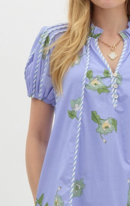 Floral Swing Mini Dress