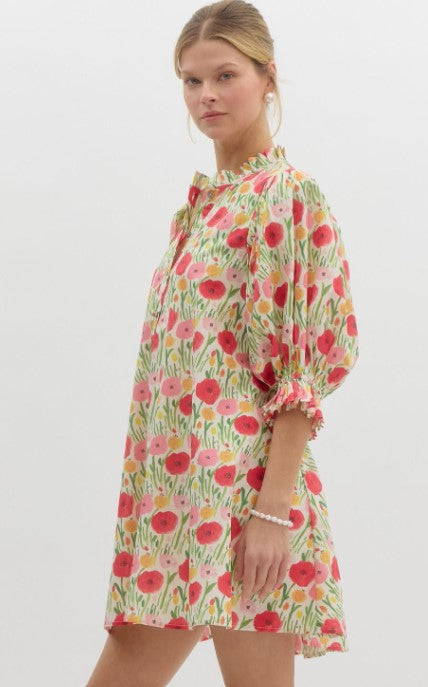 Tulip Mini Swing Dress