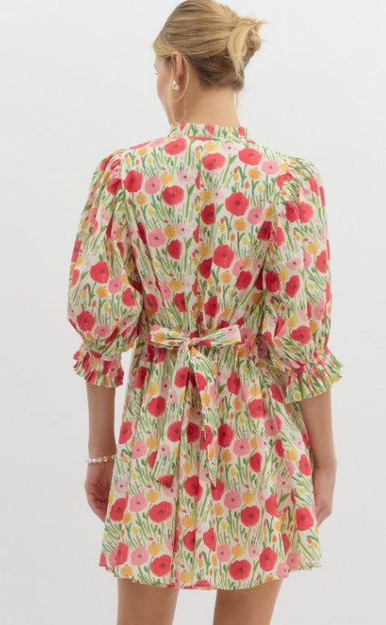 Tulip Mini Swing Dress