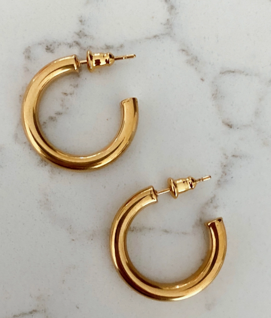 Small Gold Hoops