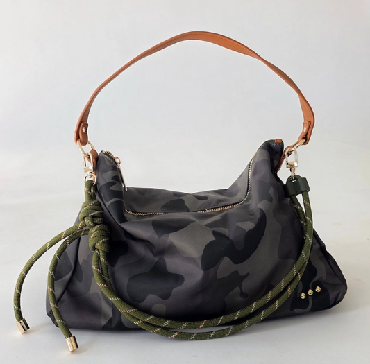Midnight Camo Convertible Bag