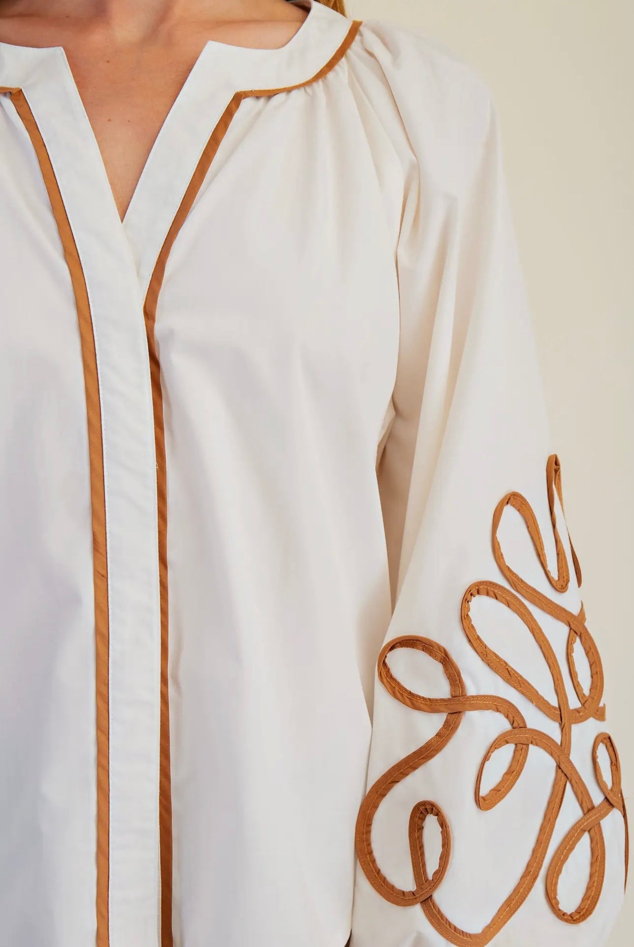 Soutache Detail Top